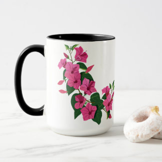 Beautiful Customized Floral Magic Coffee Mug
