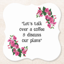 Beautiful Customized Floral Pulp Board