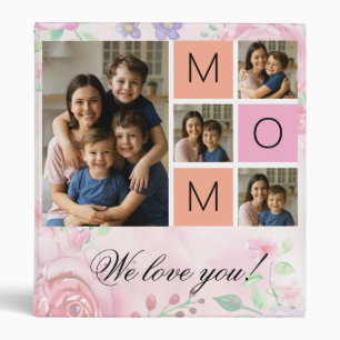 Beautiful customized mother photo album binder