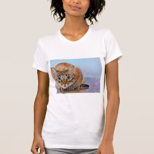 Beautiful cute cat blue eyes T-Shirt