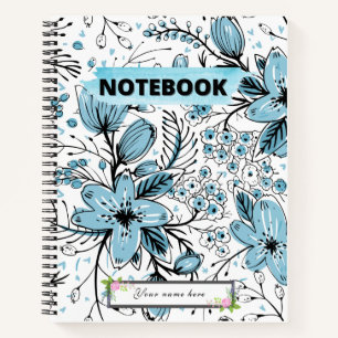 Beautiful, Cute Floral Notebook