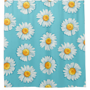 Beautiful daisy flowers seamless pattern