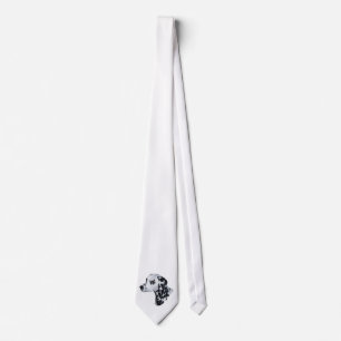 Beautiful Dalmatian Tie