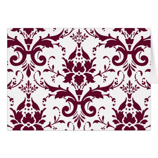 Beautiful Damask (Front Horizontal)