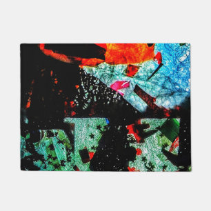Beautiful dark doormats,Common black abstract  Doormat