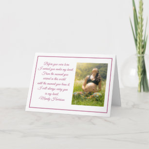 Beautiful Daughter Birthday Custom Photo from Mom Card
