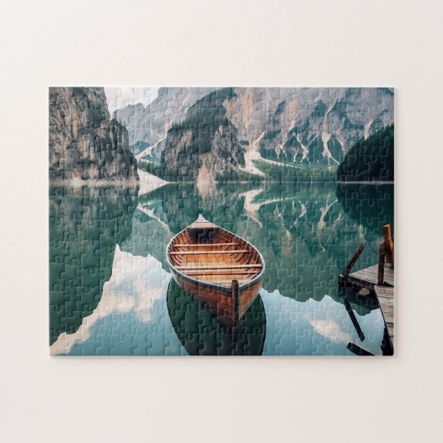 Beautiful day in the mountain   jigsaw puzzle (Horizontal)