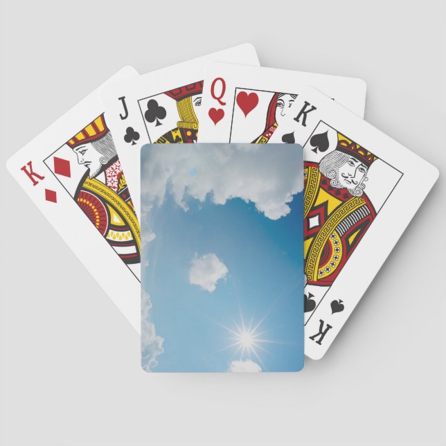 beautiful day playing cards (Back)