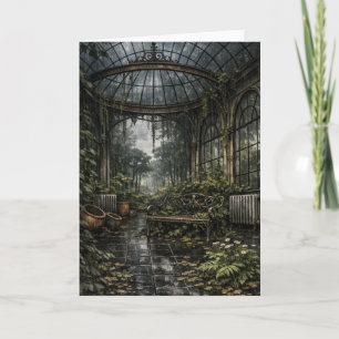 Beautiful Decay Orangery Greenhouse  Card