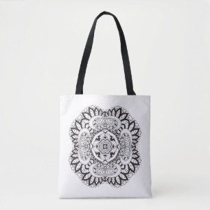Beautiful Deco Square Doodle 2 Tote Bag