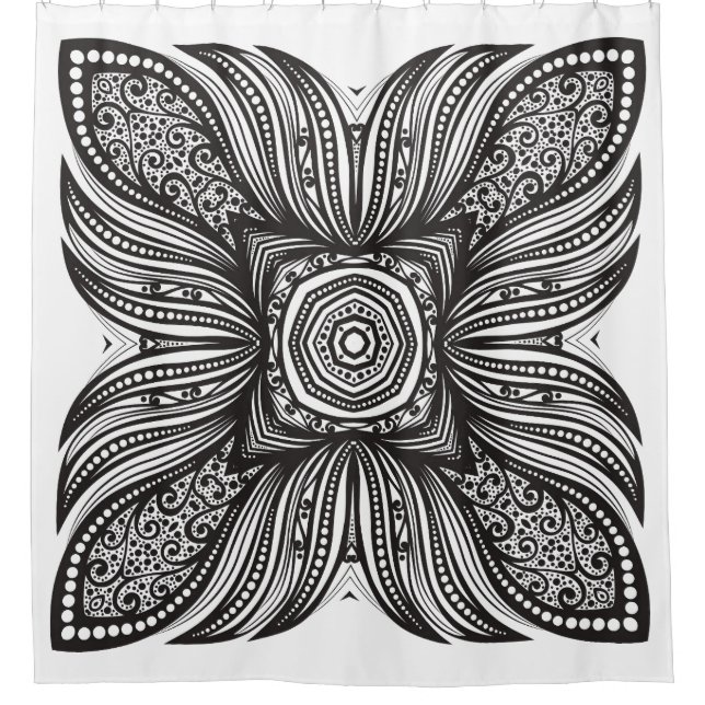 Beautiful Decor Square Doodle (Front)