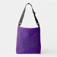 Beautiful deep violet with delicate patterns