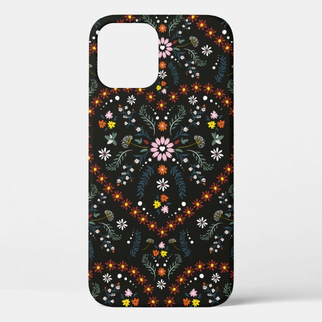Beautiful delicate small flower with heart shape o Case-Mate iPhone case (Back)