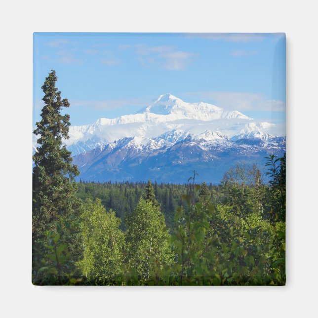 Beautiful Denali Magnet (Front)