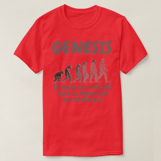 Beautiful design expresses to genesis T-Shirt (Design Front)