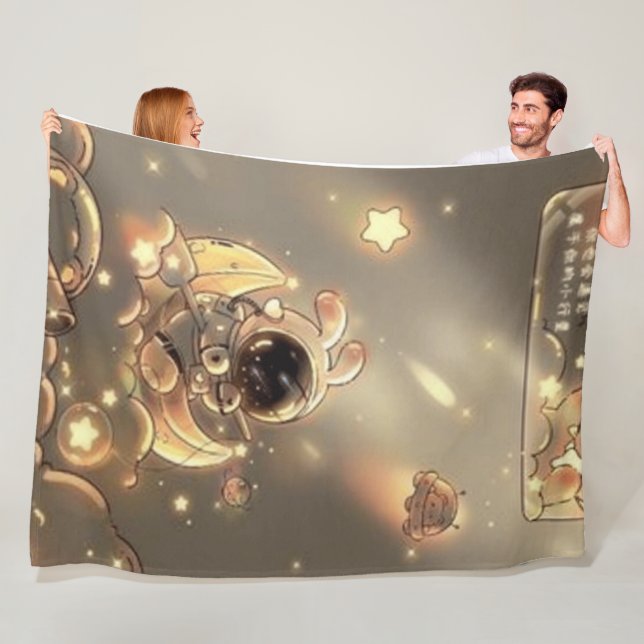 beautiful design for kits fleece blanket (In Situ)