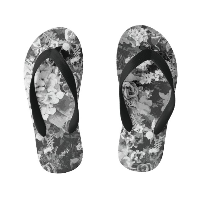 Beautiful detail 2 kid's flip flops (Footbed)