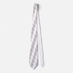 Beautiful Diagonal Korean Flag: An Infinite Art Tie