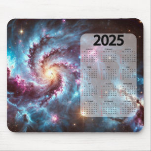 Beautiful Digital Image of the Cosmo 2025 Calendar Mouse Pad