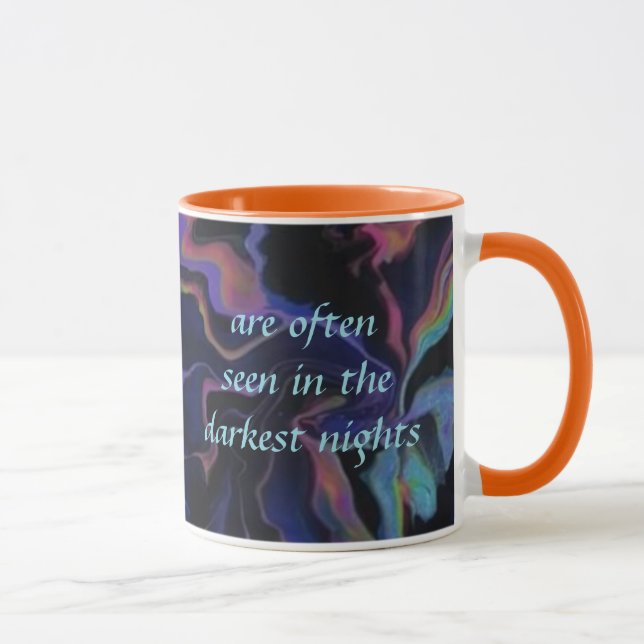 Beautiful Displays Darkest Nights Aurora Mug (Right)