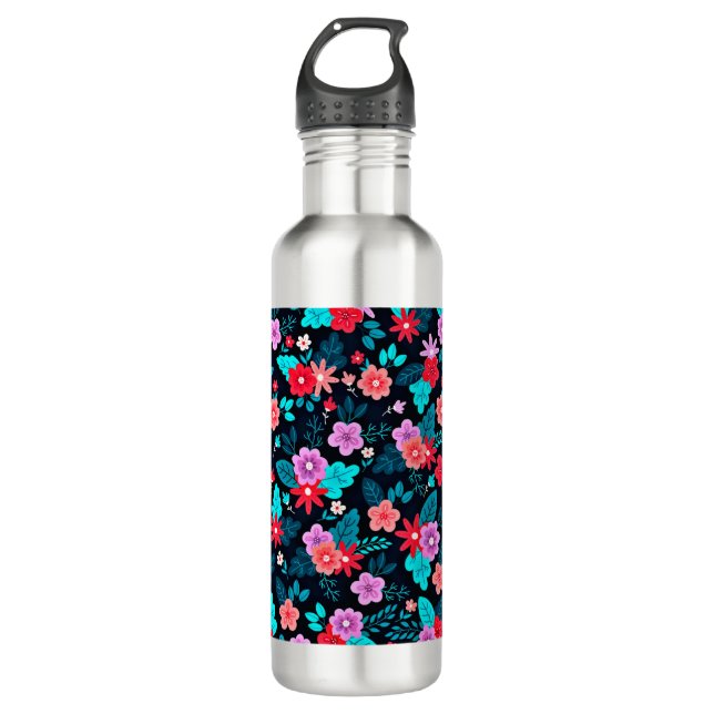 Beautiful Ditsy Floral Background-56676 710 Ml Water Bottle (Front)