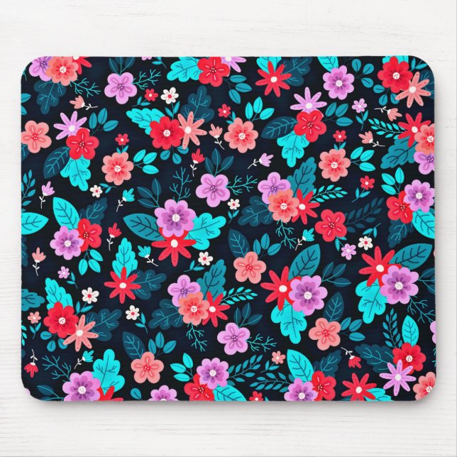 Beautiful Ditsy Floral Background-56676 Mouse Pad (Front)