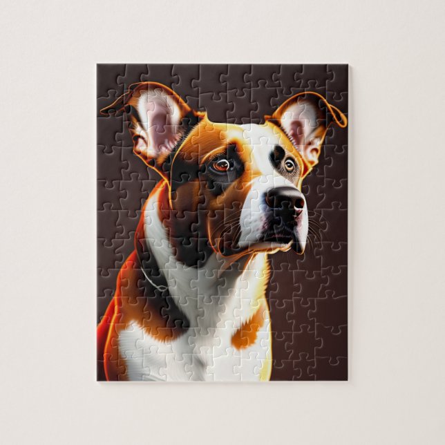 Beautiful Dog Jigsaw Puzzle (Vertical)