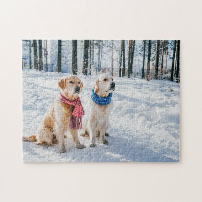 Beautiful Dog Portrait Jigsaw Puzzle (Horizontal)