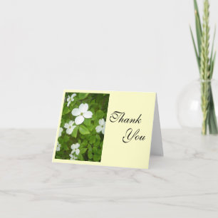 Beautiful Dogwood Thank You Card