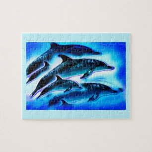 Beautiful dolphins jigsaw puzzle