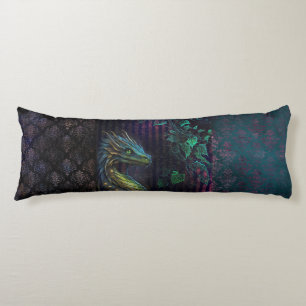 Beautiful double-sided damast and dragon custom  body pillow