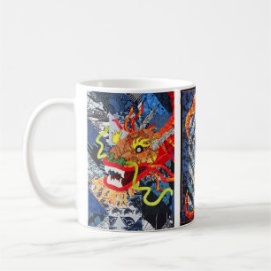 Beautiful Dragon Quilt Mug