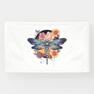 Beautiful Dragonfly Banner
