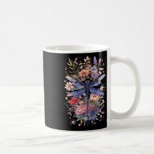 Beautiful Dragonfly Watercolor Art Insect Lover Ea Coffee Mug