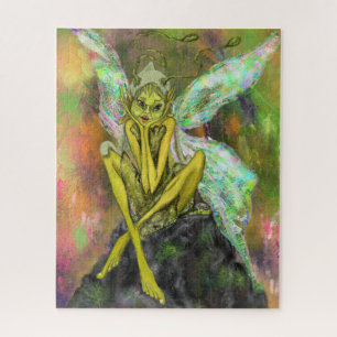 Beautiful Dream Fairy - Magic Fairytale - Painting Jigsaw Puzzle