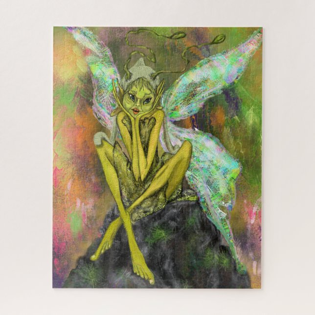 Beautiful Dream Fairy - Magic Fairytale - Painting Jigsaw Puzzle (Vertical)