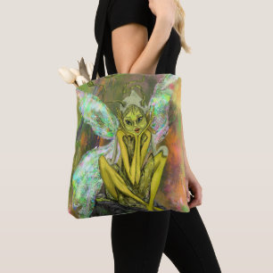 Beautiful Dream Fairy - Magic Fairytale - Painting Tote Bag