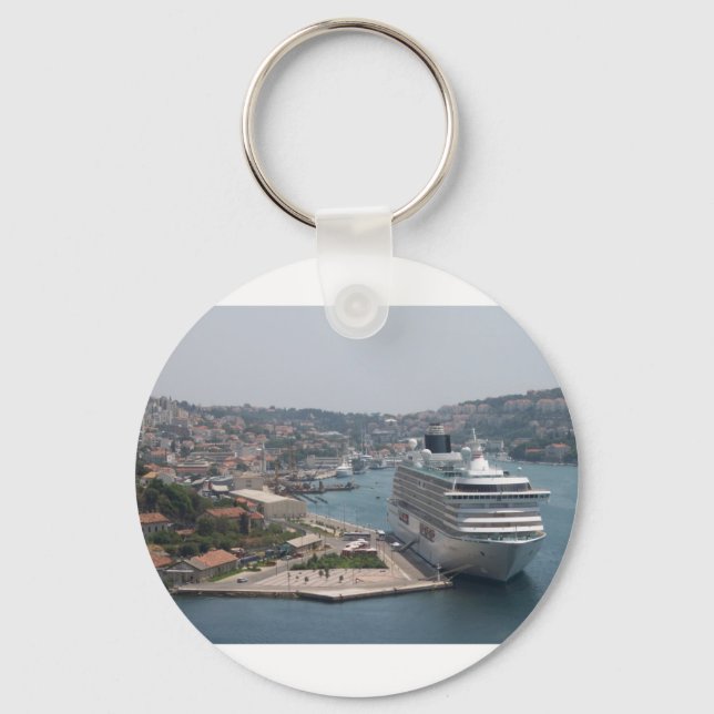 Beautiful Dubrovnik Keychain (Front)