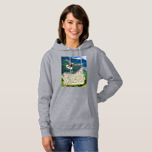 Beautiful Eagle Scripture Isaiah 40:31  Hoodie