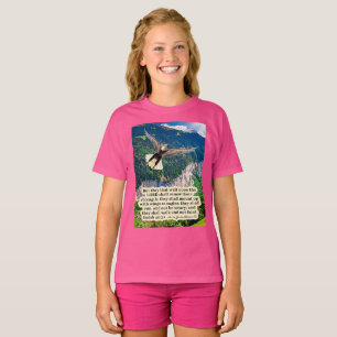 Beautiful Eagle Scripture Isaiah 40:31 T-Shirt