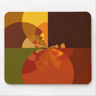 Beautiful Earth Abstract Art Print Mouse Pad