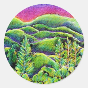 Beautiful Earth Mandala Sticker