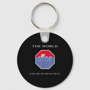 Beautiful Earth Nature Conservation Natural Enviro Keychain