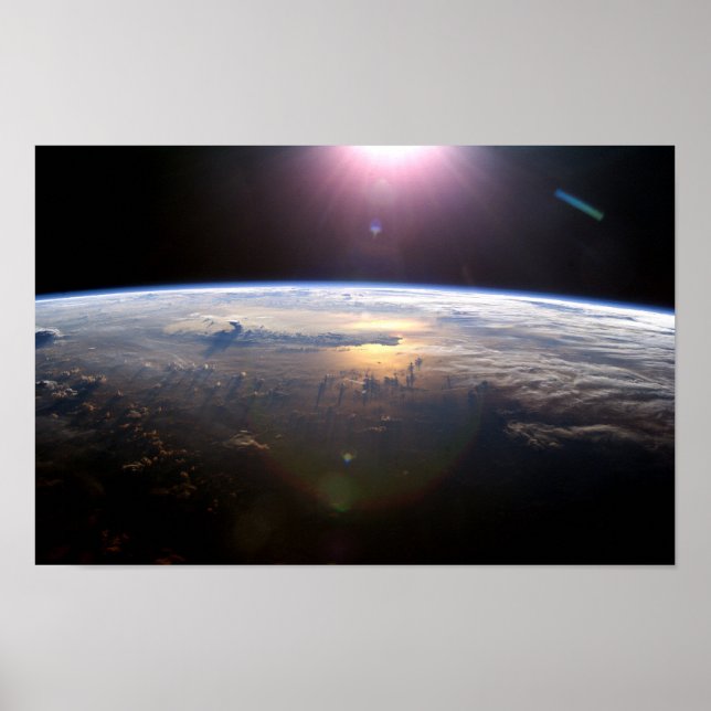 Beautiful Earth Yuri Gagarin Poster (Front)