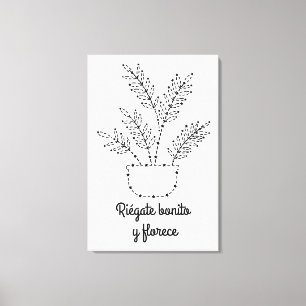 Beautiful Edge I Vertical Canvas Print