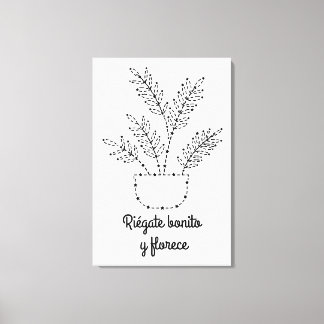 Beautiful Edge I Vertical Canvas Print