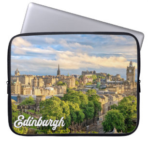 Beautiful Edinburgh, Scotland, United Kingdom Laptop Sleeve