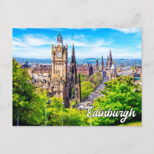 Beautiful Edinburgh, Scotland, United Kingdom Postcard