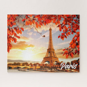 Beautiful Eiffel Tower   Paris, France Jigsaw Puzzle