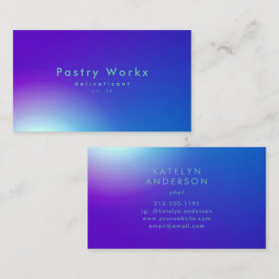 Beautiful Elegant Gradient Designer Business Card